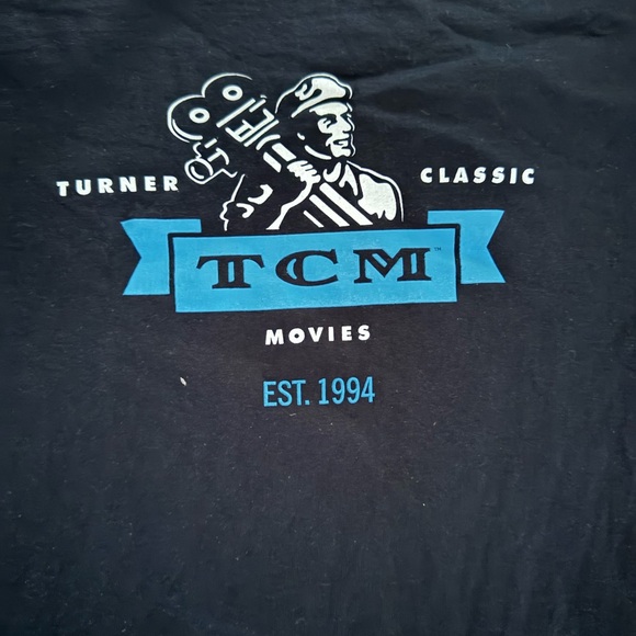 Turner Classic Movies “TCM” Logo Promotional Tee: AGFA: Cinema: XL - Picture 2 of 3